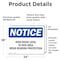 Signmission 18 in Height, 24 in Width, Vinyl Decal, Rectangle OS-2PACK-NS-D-1824-L-13482 - alternate 2